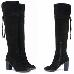 FRANCO SARTO ECKHART OVER THE KNEE SUEDE BOOT